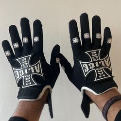 Alice Hollywood moto gloves