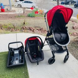 Evenflo Baby Stroller With Car Seat