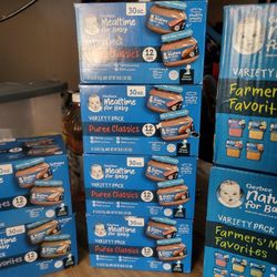 Verity Of Unopened Baby Food 