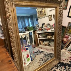 Huge Ornate Mirror 