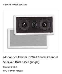 Surround Center Speaker 