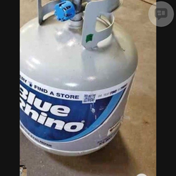 Empty propane tanks