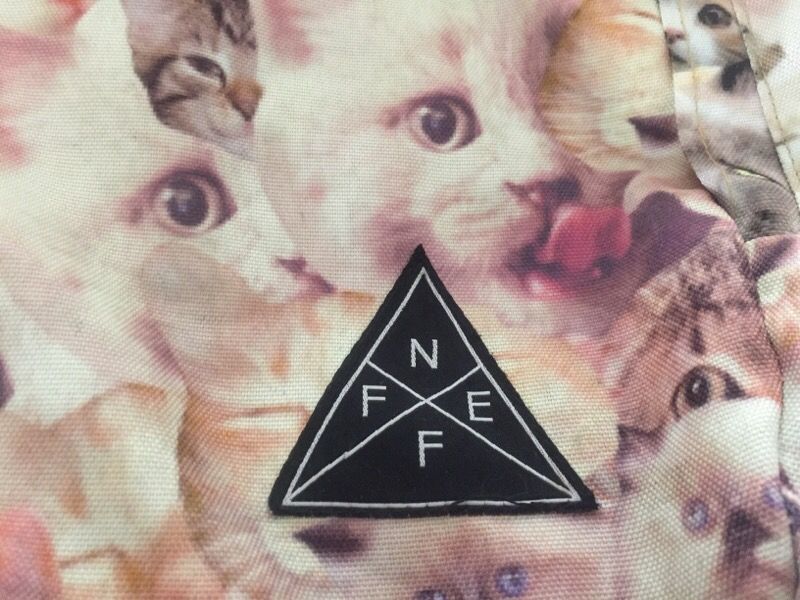 NEFF cat kittens print school bag backpack Tillys