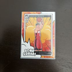 Reed Sheppard Rookie Card - Rockets "Bomb Squad" #20