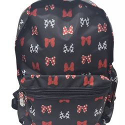 Disney Parks Backpack - Minnie Mouse Bows New With Tag