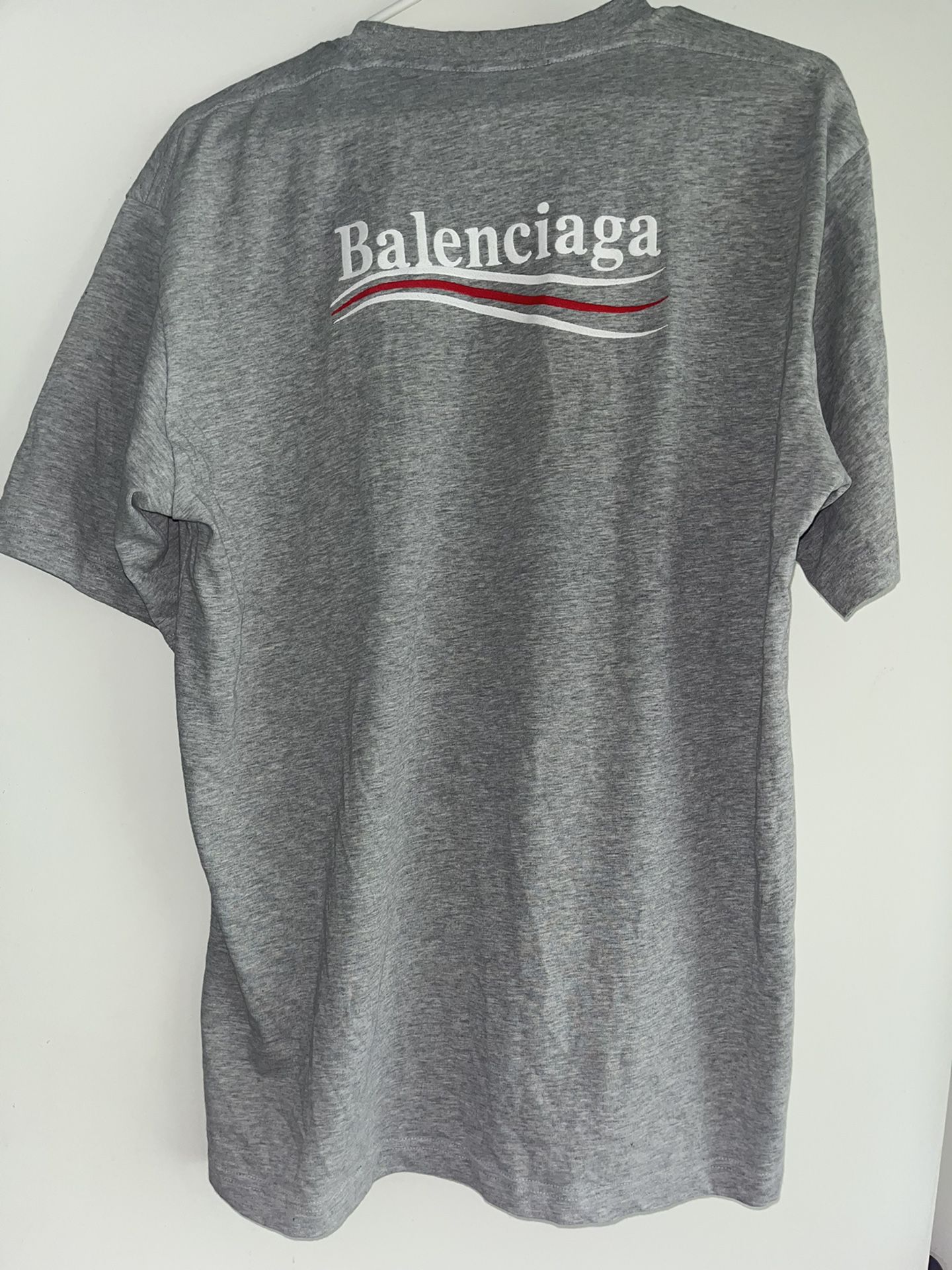 Balenciaga political logo T-shirt