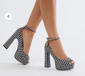 Black And White Heels