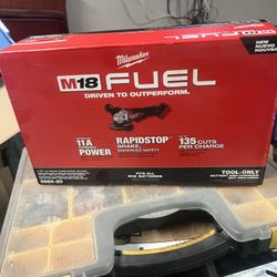 Milwaukee m18 fuel grinder