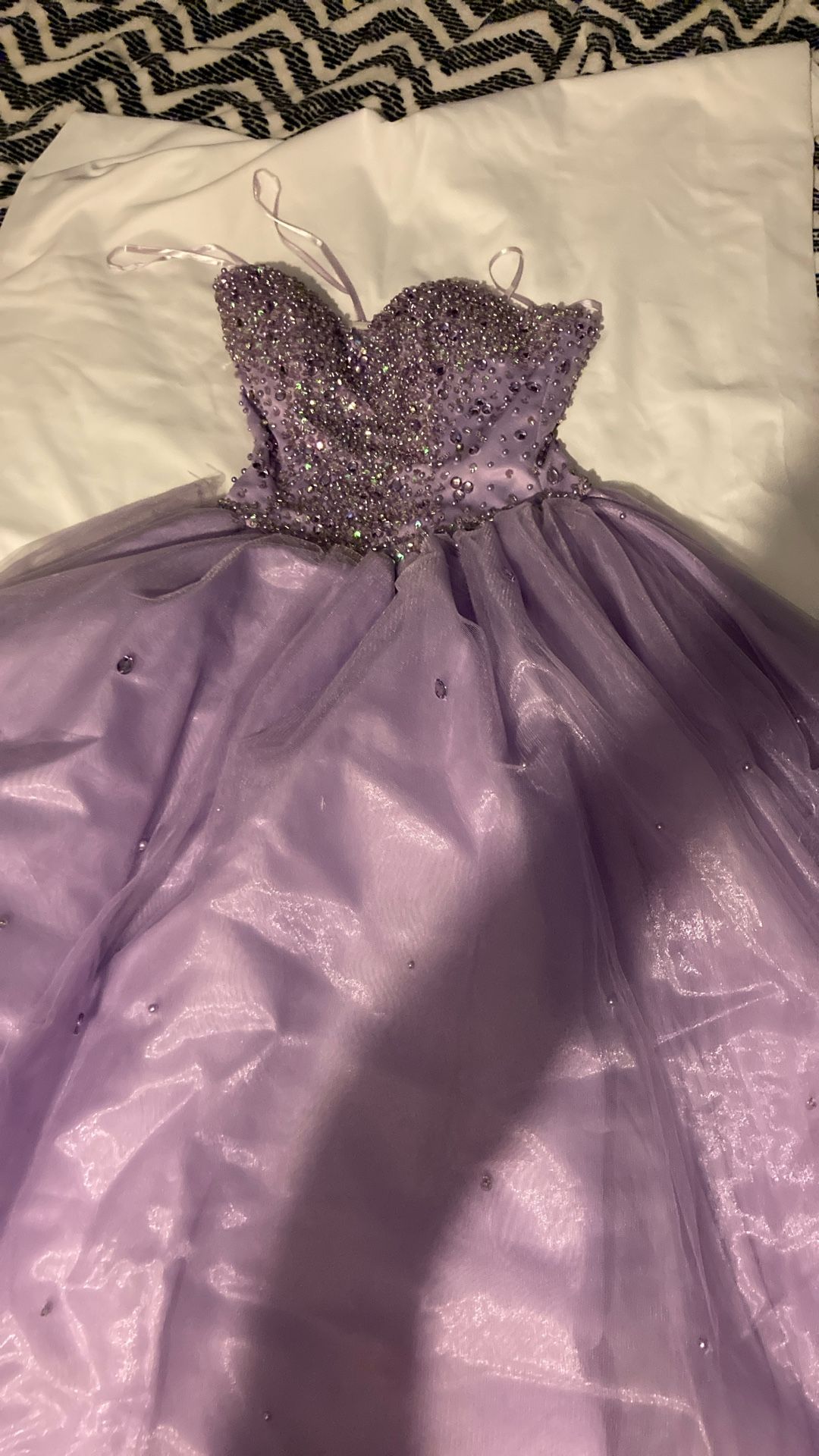 Lavender Quinceanera Dress