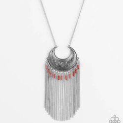 Dessert Coyote Orange Necklace 