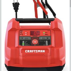 CRAFTSMAN Cargador de batería de coche de 6 A y arrancador de motor de 100 A, solución 6 en 1, mantenimiento de batería, impulso de 30 A, para batería