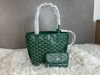 Authentic forest green goyard bag
