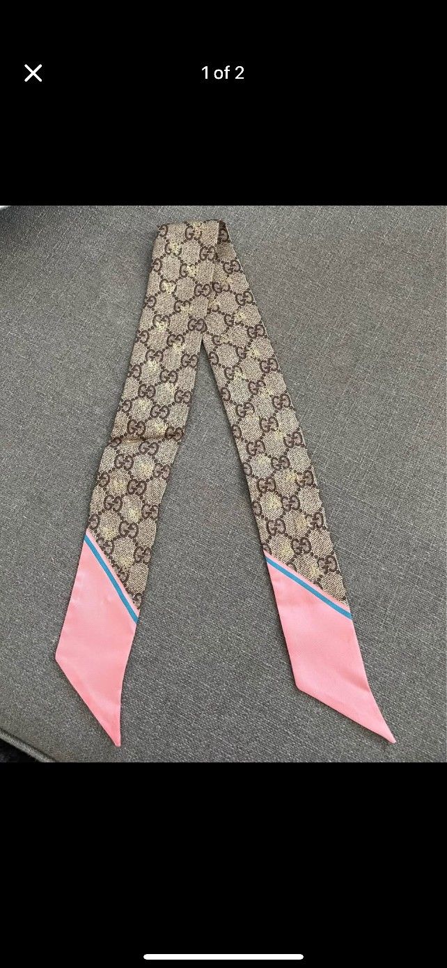 Gucci Silk Neck Bow/Headband