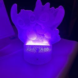 Multi Color Stitch & Angel Lamp