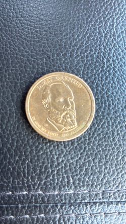 James Garfield dollar coin