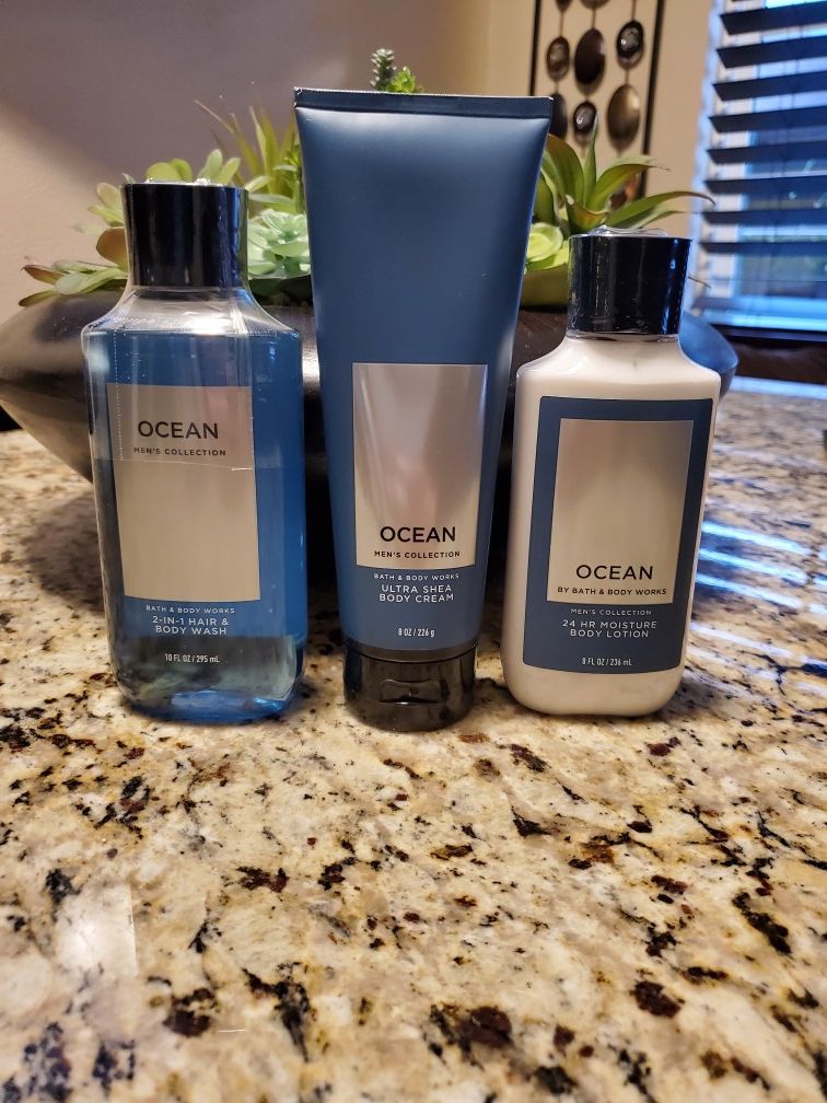 3pc Bath & Body Works Men's Collection