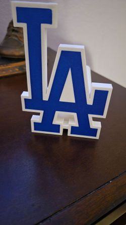 LA Dodgers 3D Printed Logo Display