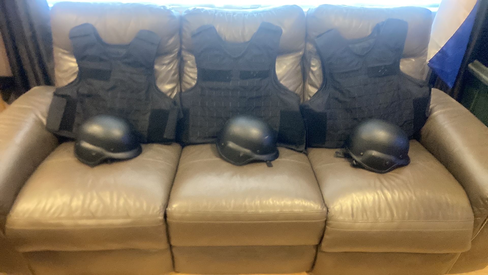 Kevlar Vest and helmet