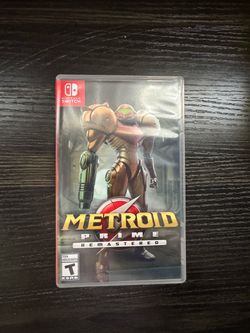 Nintendo Switch Metroid Prime Remastered, Lego Marvel Super heroes 1 & 2, DC Villians