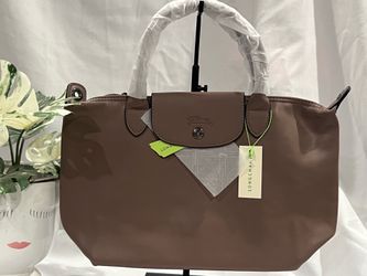 Le Pliage Medium Tote Longchamp - Leather ( Price Negotiable)