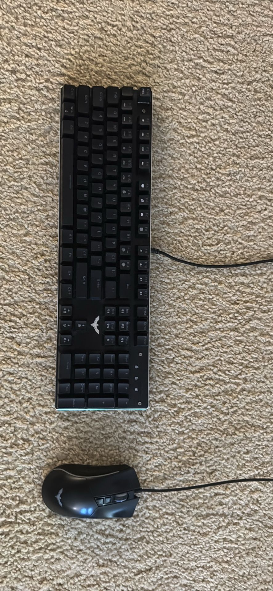 Havit Wired mechanical Gaming Keyboard And mouse