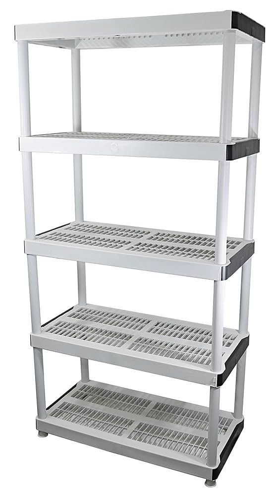 Multi-purpose Plastic Shelving Unit