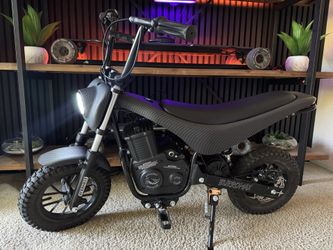 Burromax TT350R Electric Dirt Bike for Kids, 350w 17 Mph, Up to 180lb Rider, Off-Road Electric