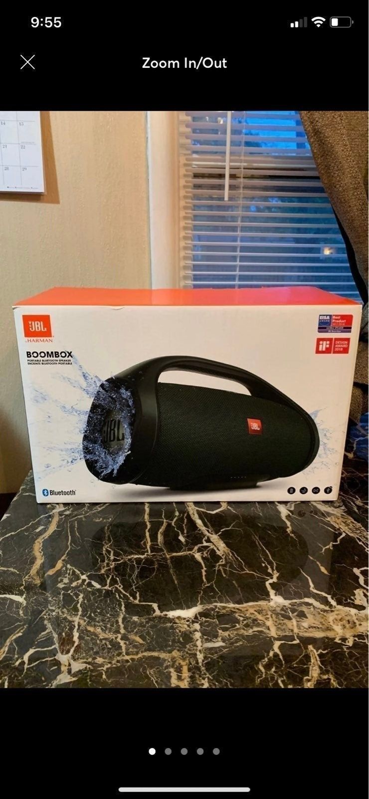 JBL Boombox Bluetooth Speaker