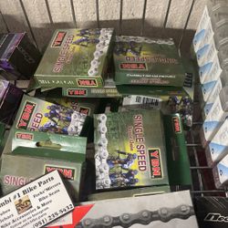 BRAND NEW BICYCLE CHAINS $10 EACH FIRME CHROME ETC