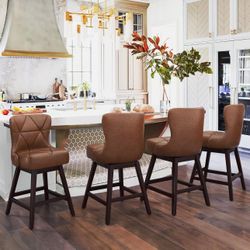 Counter Height Bar Stools Set of 4