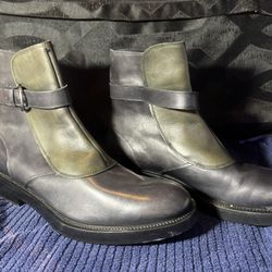 Salvatore Ferragamo men’s boots. 