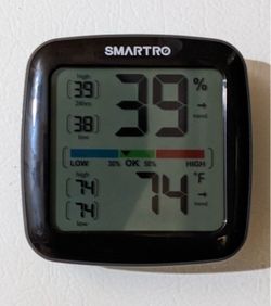 SC42 Indoor Digital Hygrometer Thermometer Humidity Gauge Pro Accuracy Meter New