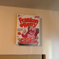 Limited Edition Kaws Franken Berry Cereal 