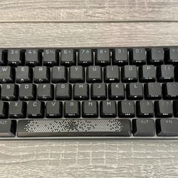 K65 RGB MINI 60% Mechanical Gaming Keyboard — CHERRY MX SPEED — Black  