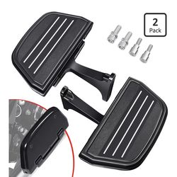 Passenger Footboards For 1(contact info removed) Harley Davidson Stainless Steel w/ Mount Kit