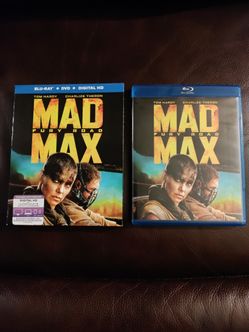 BLU-RAY+DVD MOVIE MAD MAX FURY ROAD IN NEW COND $7