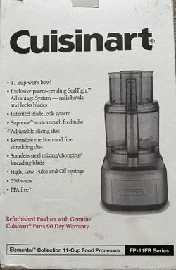 Cuisinart Elemental 11-Cup Food Processor