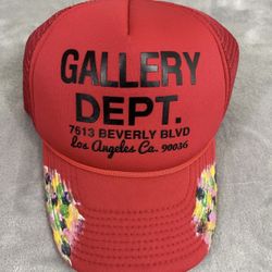 Red Gallery Dept. Hat