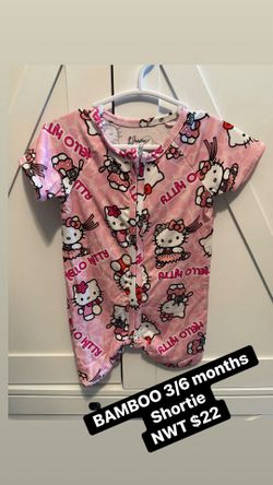 BAMBOO Shortie Hello Kitty 3/6 months