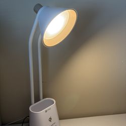 Ottlite LED Desk Light Organizer Lamp with Wireless Charging Stand Pad