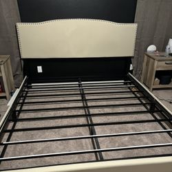King Size Bed + Box Spring 