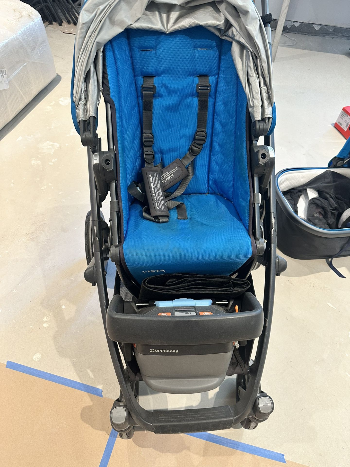Uppababy Stroller And Docking Piece For car seat