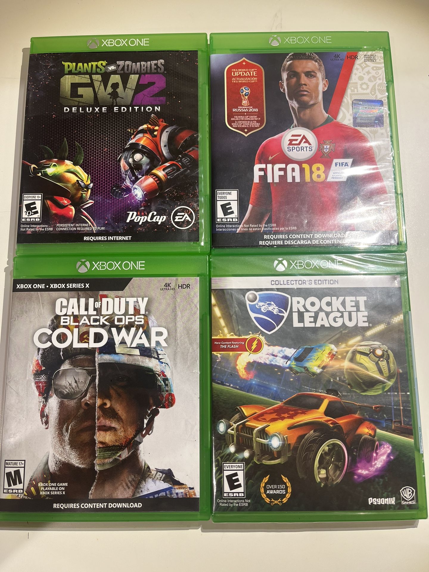 4 Games for Xbox