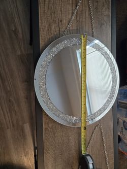 2 Round Mirrors