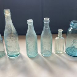 ANTIQUE BOTTLES NEWARK CRANBURY RED BANK