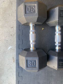 30lb dumbbell  Hex