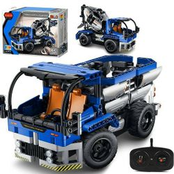 Stem Engineering Building Blocks Toys 2in1 RC Car Build Set With Remote Control