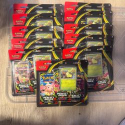 (11) 3 Pack Perfect Order Blisters Pokemon Cards