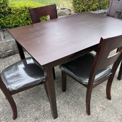 5 Piece Dining Table 