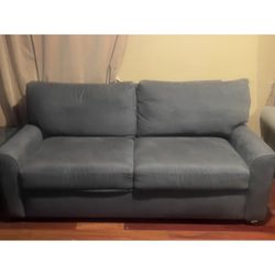 Sofa Sleeper Couch Grey Comfortable